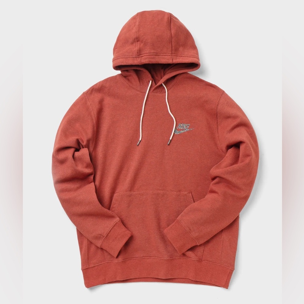 Nike Men's Rust Red Hoodie
